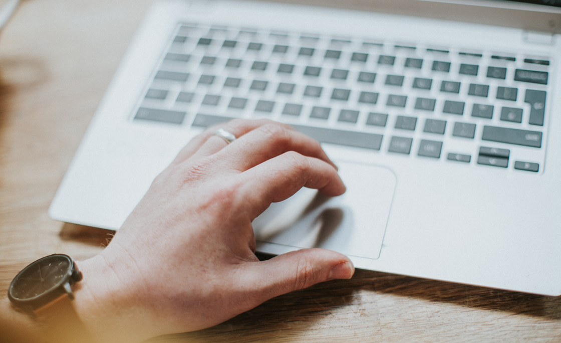 Man browses Affair Website