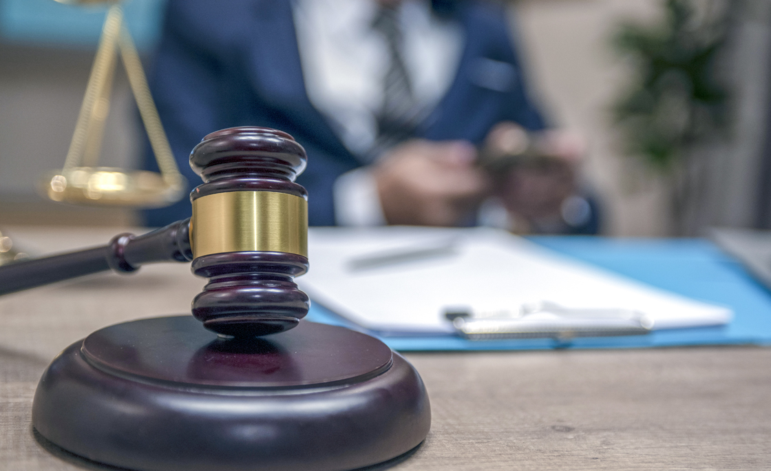 Judge gavel with Justice lawyers, Businessman