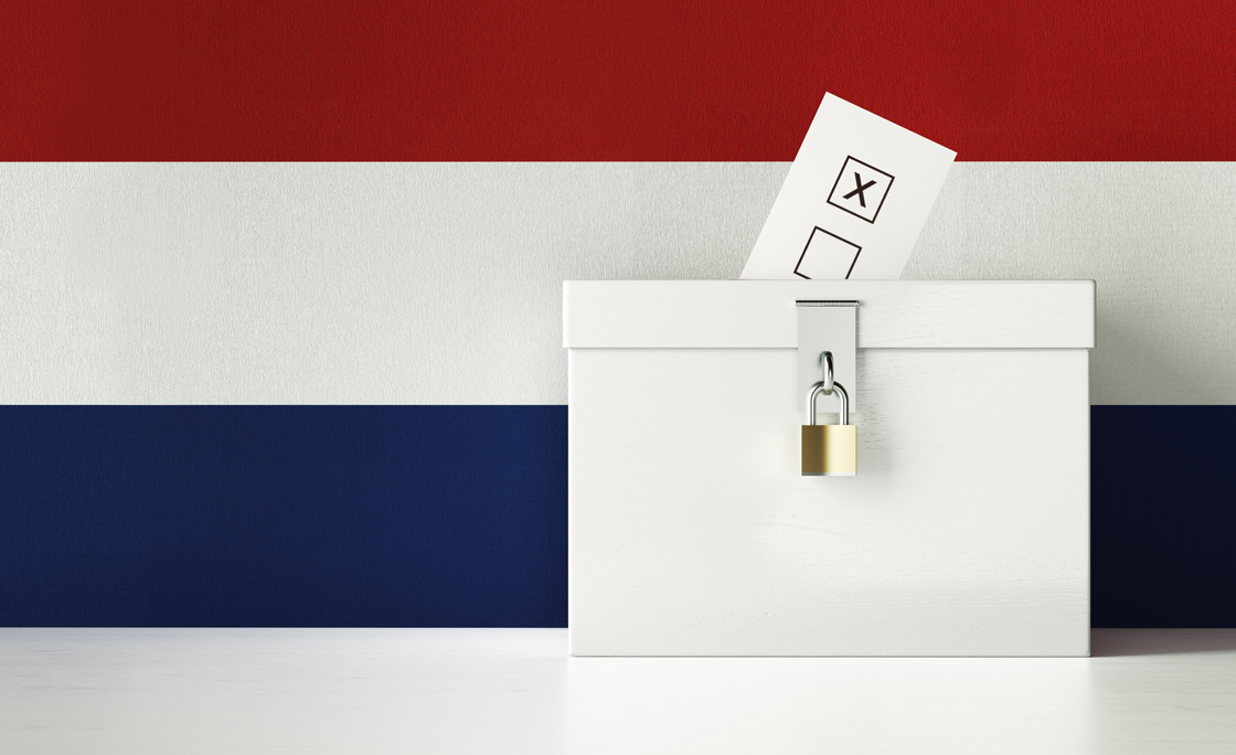 Dutch Presidential and Legislative Elections Concept