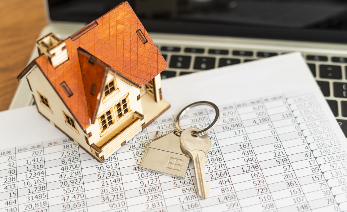 Financial planning for home loan rate, Real estate concept