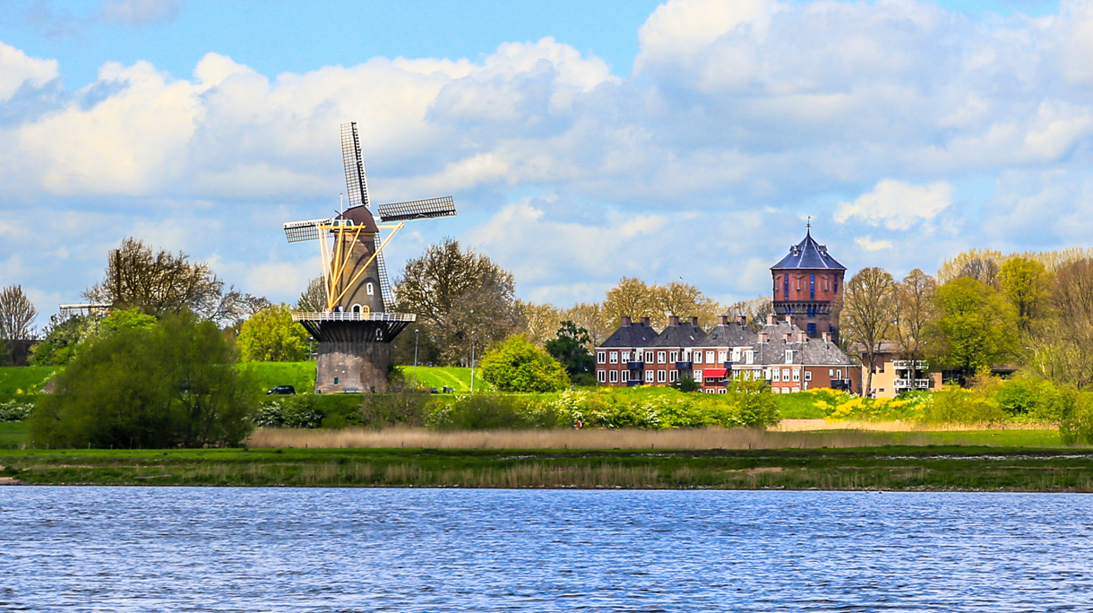 Windmill along the Rhine