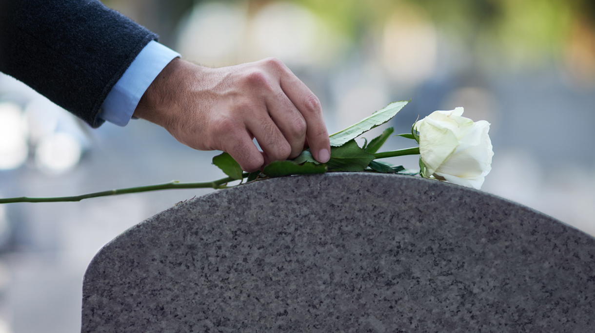 Paying his respects…