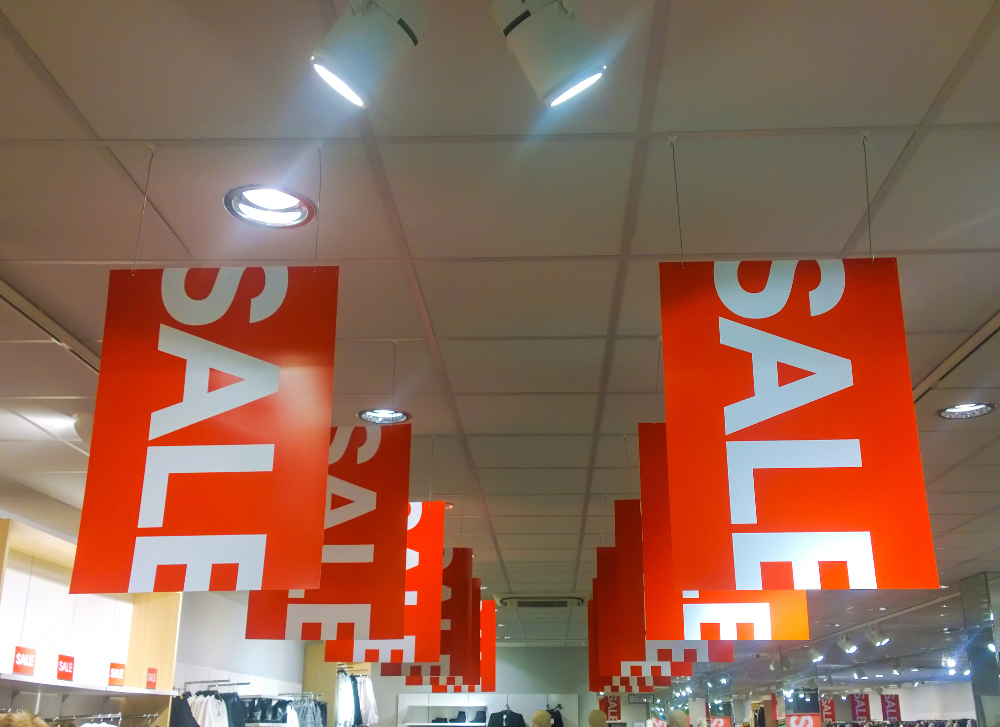 Sale sign, Discount Sale