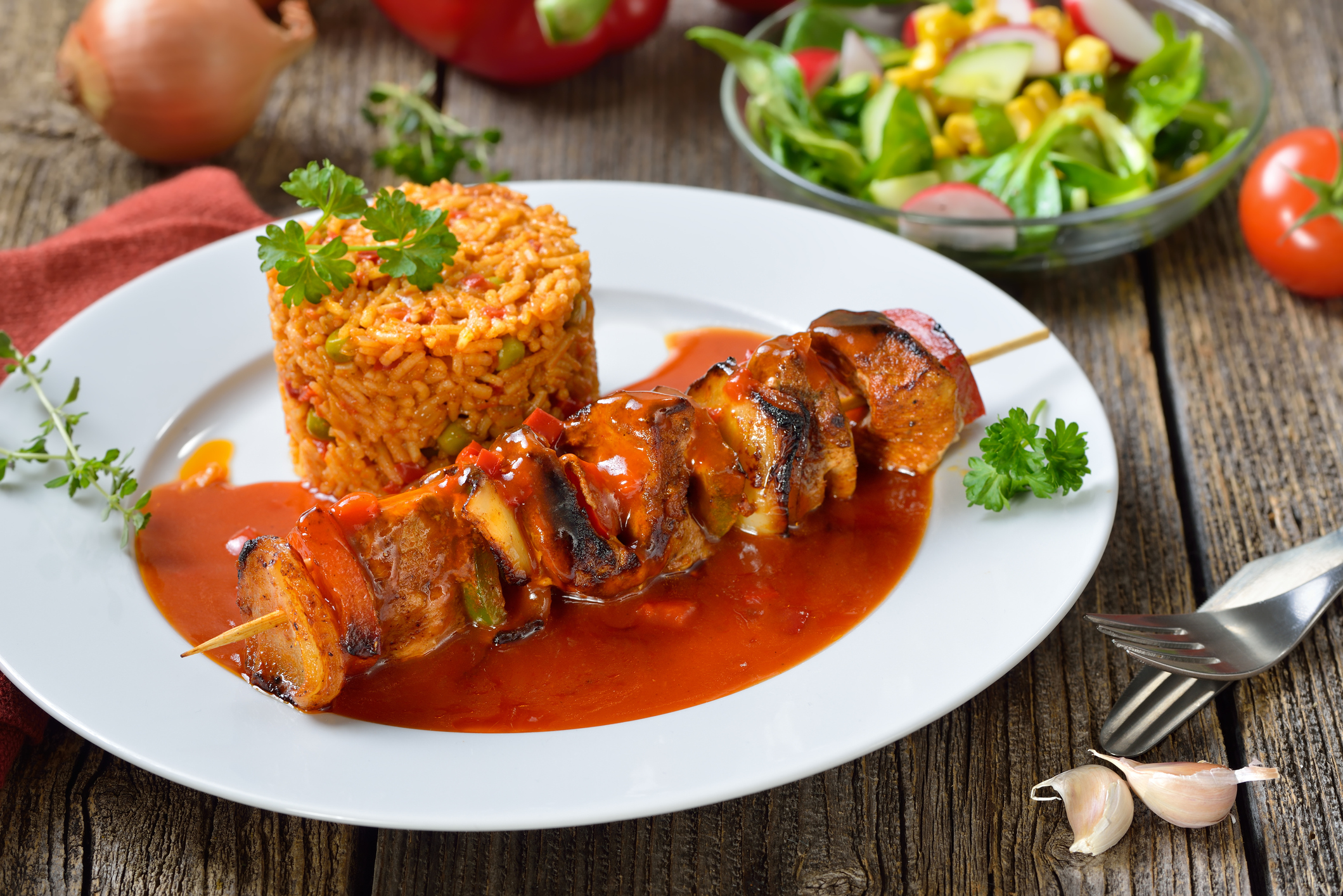Shashlik skewer