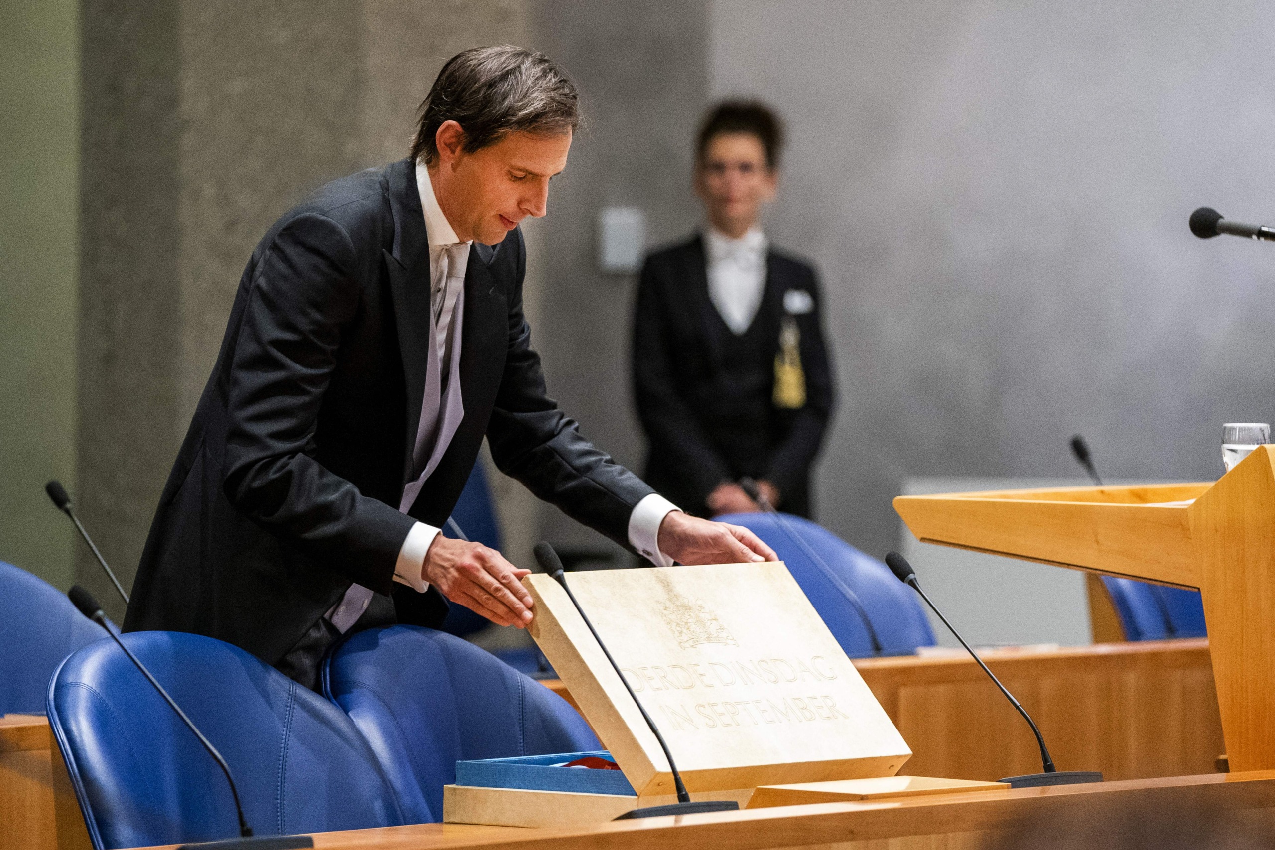 NETHERLANDS-FINANCE-BUDGET DAY-GOUVERNMENT