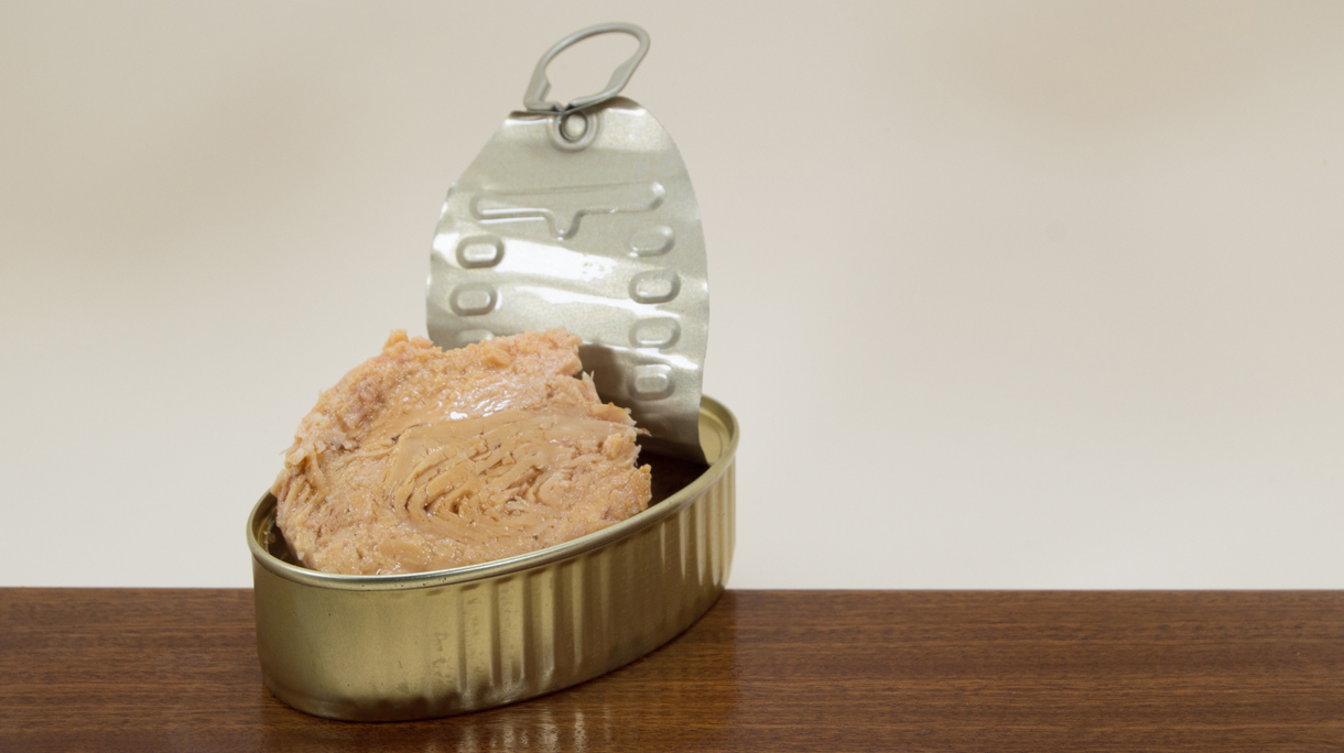 Tin tuna in olive oil