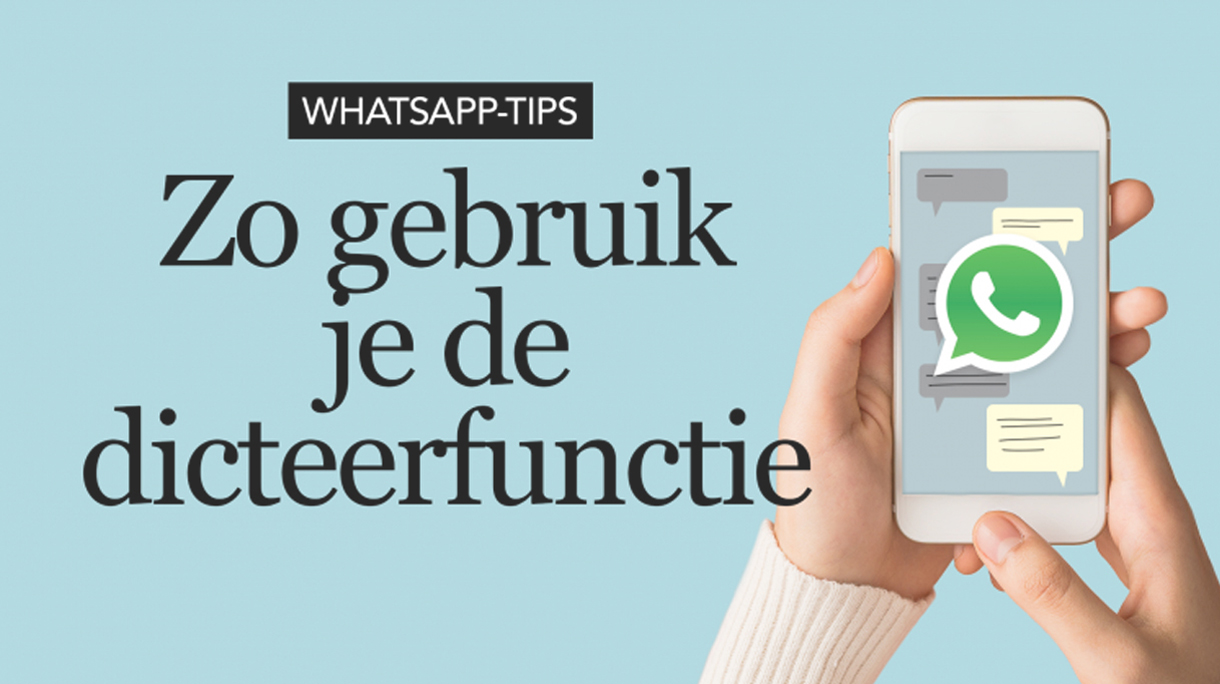 dicteren whatsapp