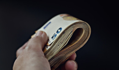 Giving money
