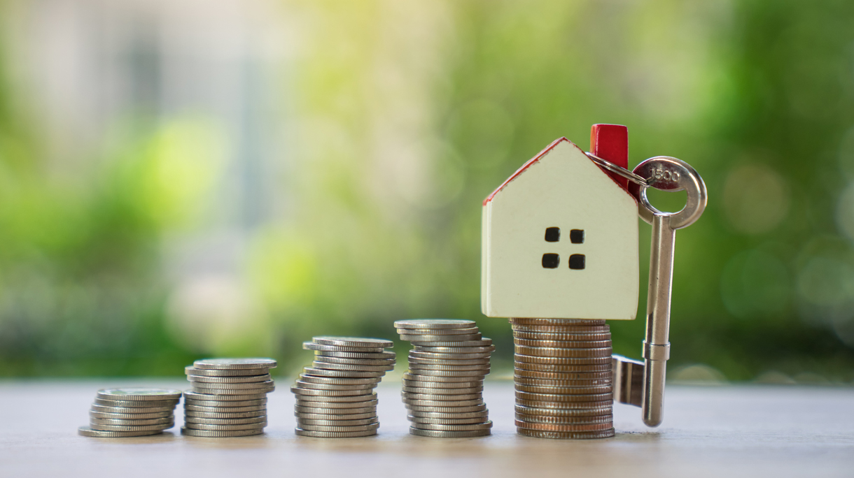 Save money for home,Home insuranse Concept
