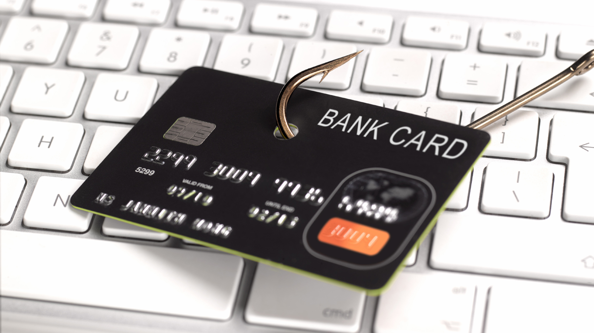 Phishing credit card for information