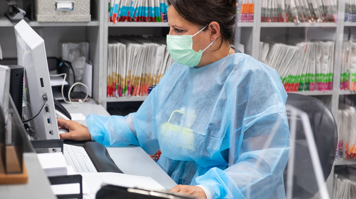 Receptionist at Medical Office