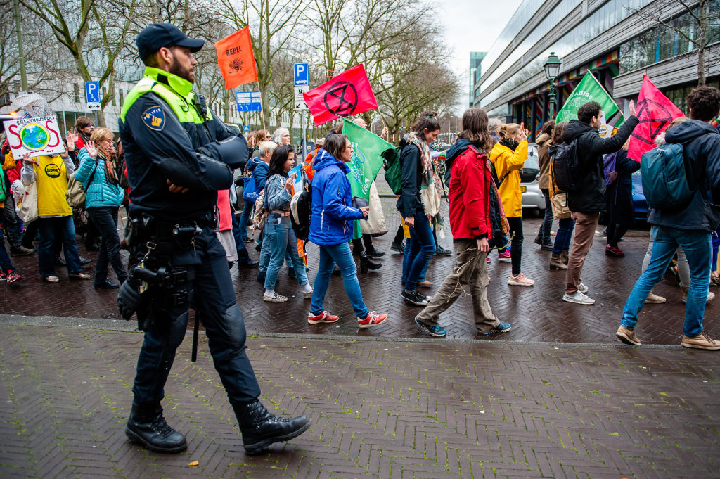 Demonstration In Support Urgenda Climate Case, The Hague