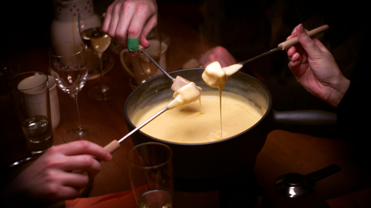 Cheese fondue