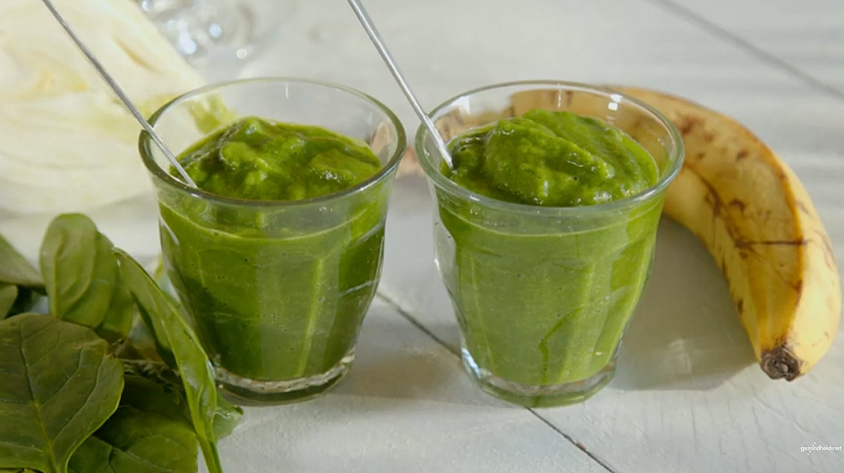 Groene groentesmoothie