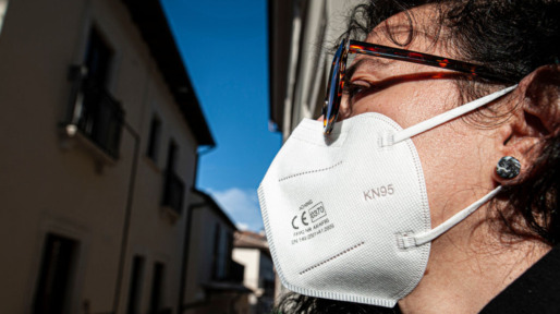 FFP2 Masks Became Mandatory In Italy Amid The Covid-19 Pandemic