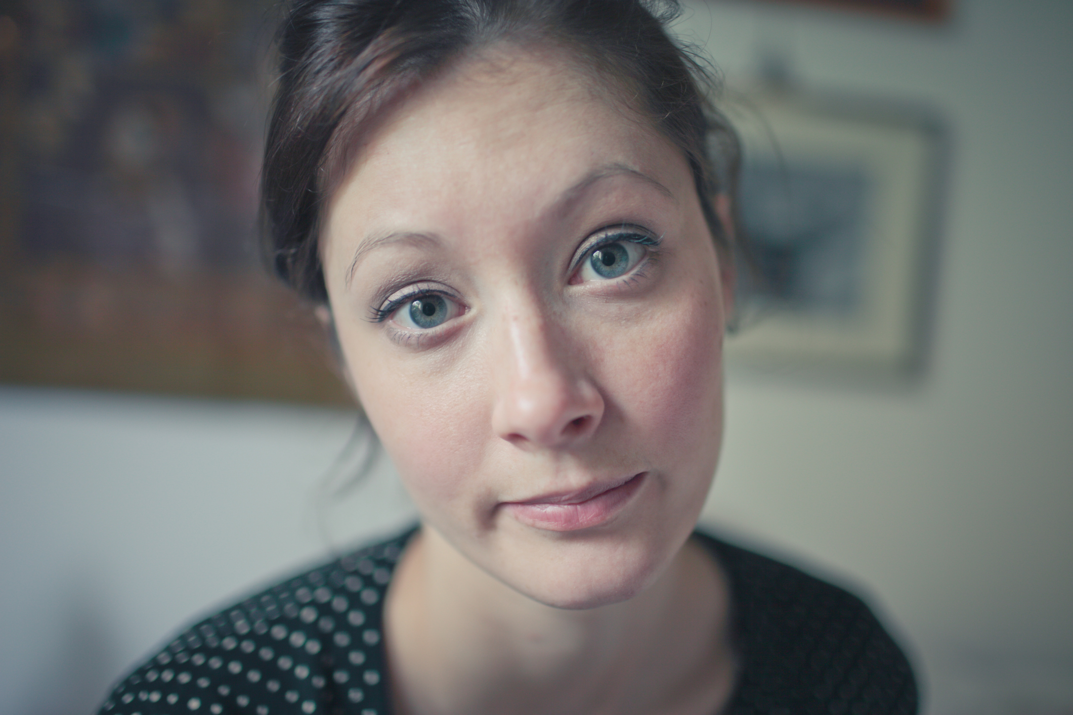Portrait of young woman