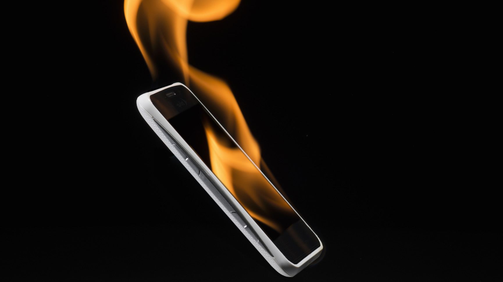 Fire from smartphone