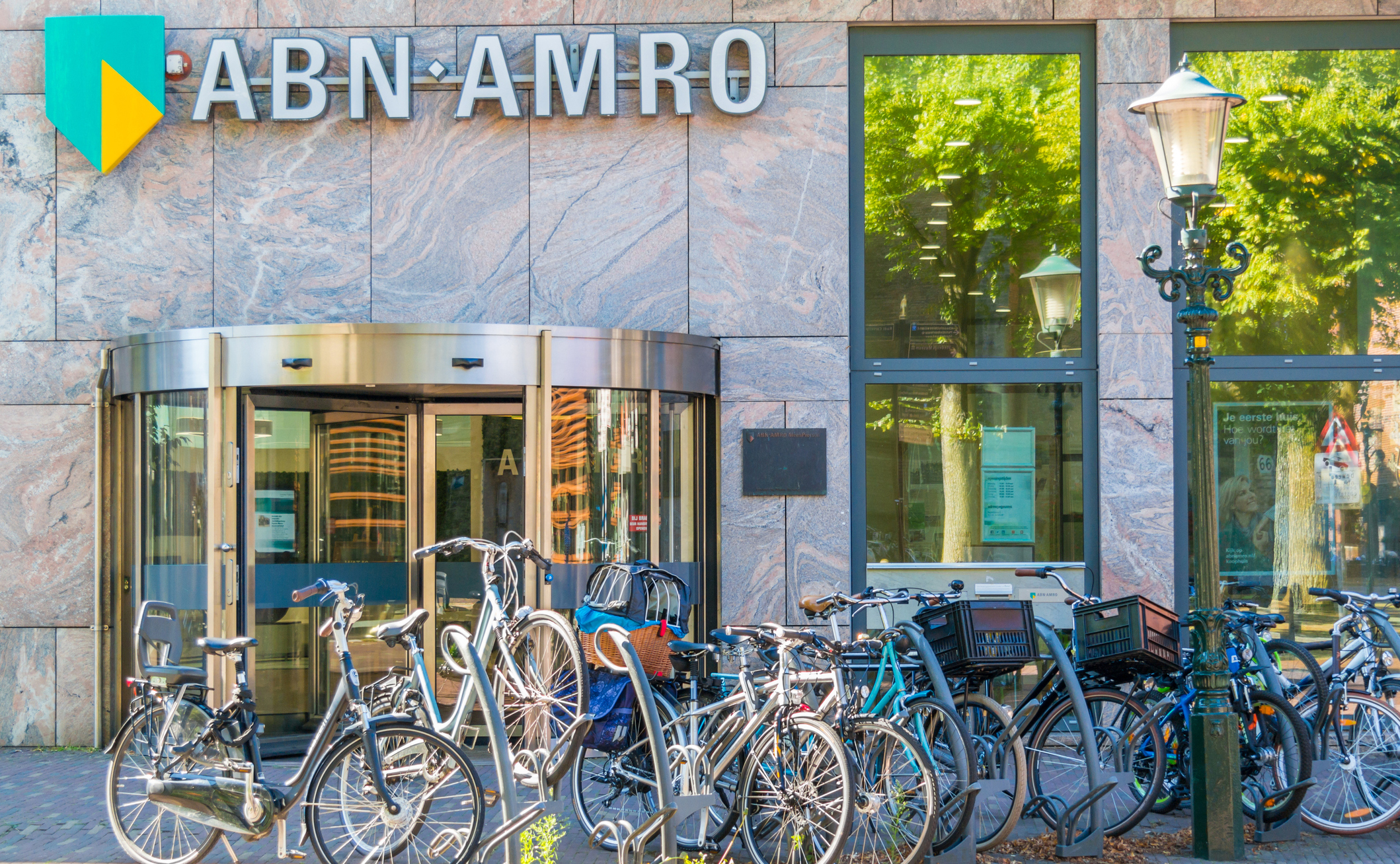 ABN AMRO bank branch office in Alkmaar, Netherlands