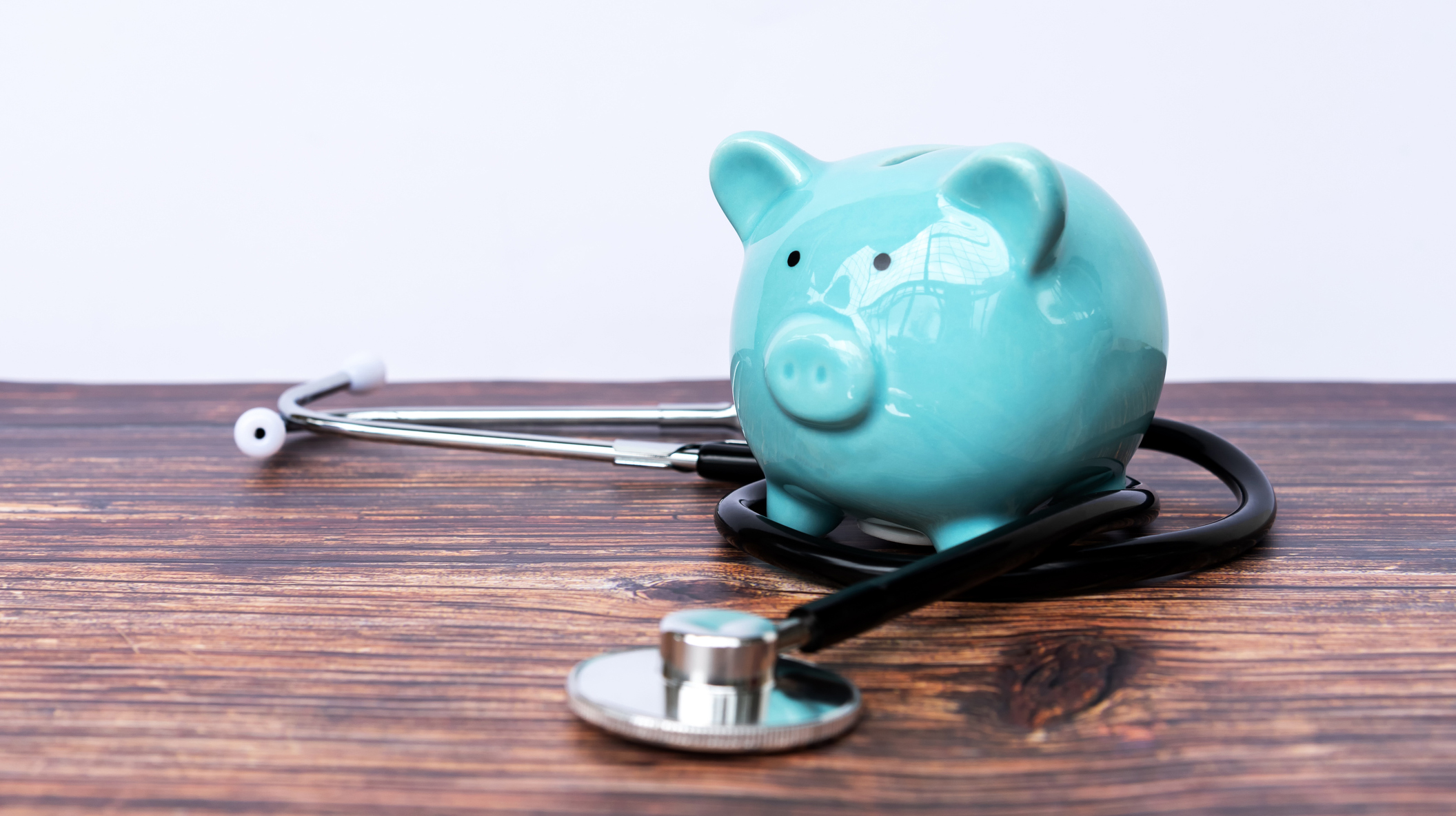 Piggy Bank and Stethoscope