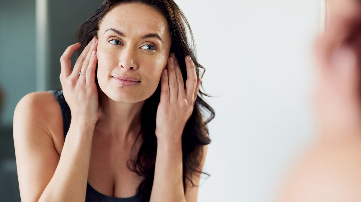 Her skin has never been healthier