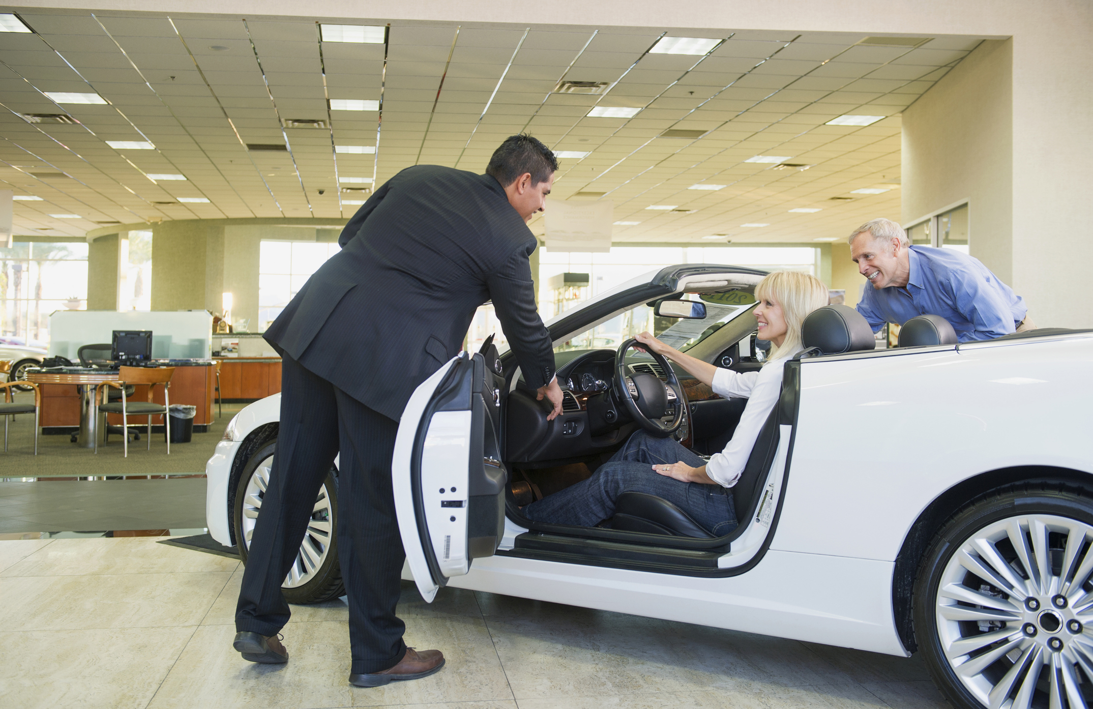 auto extra opties showroom