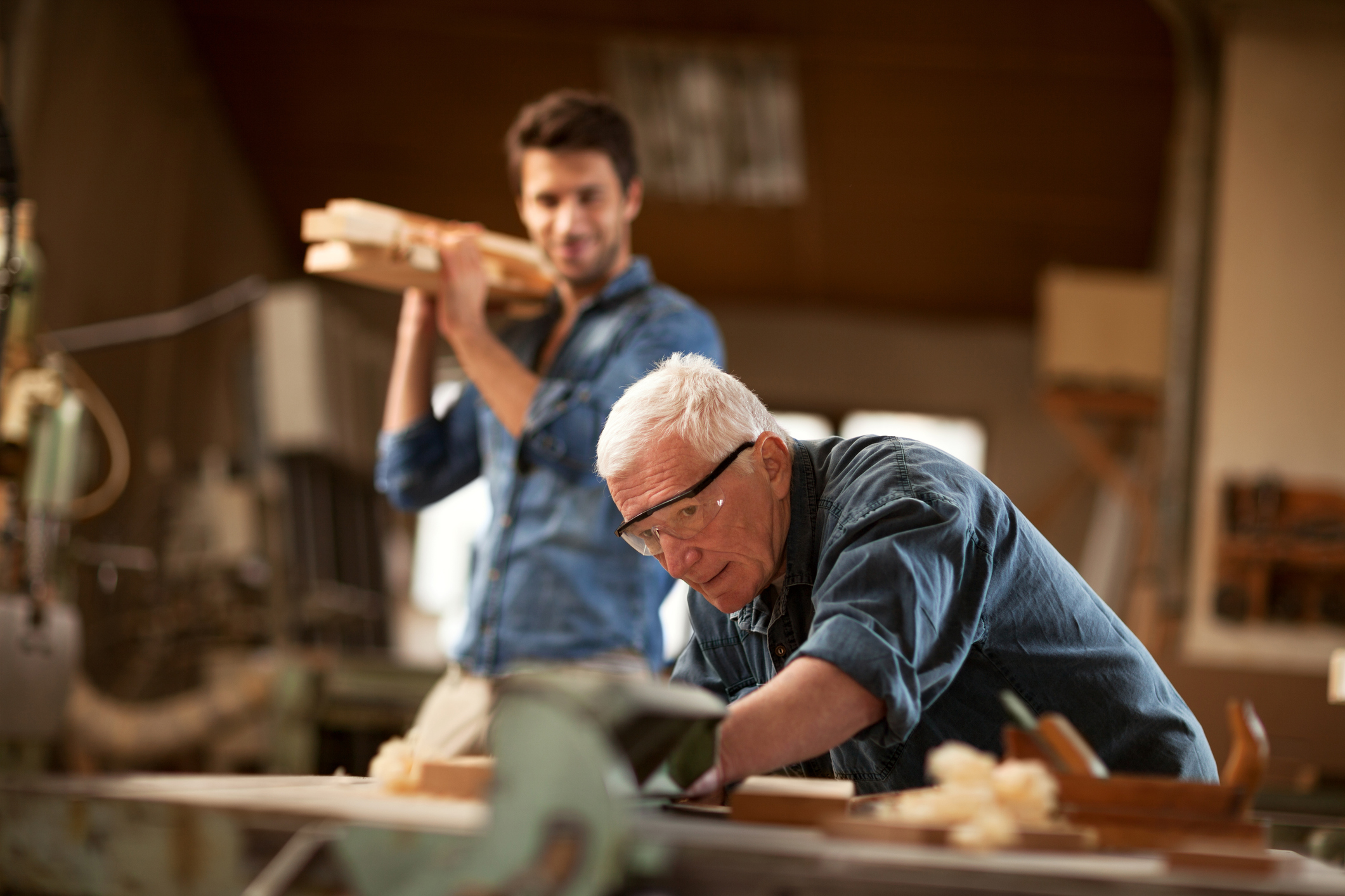 Carpenters at work