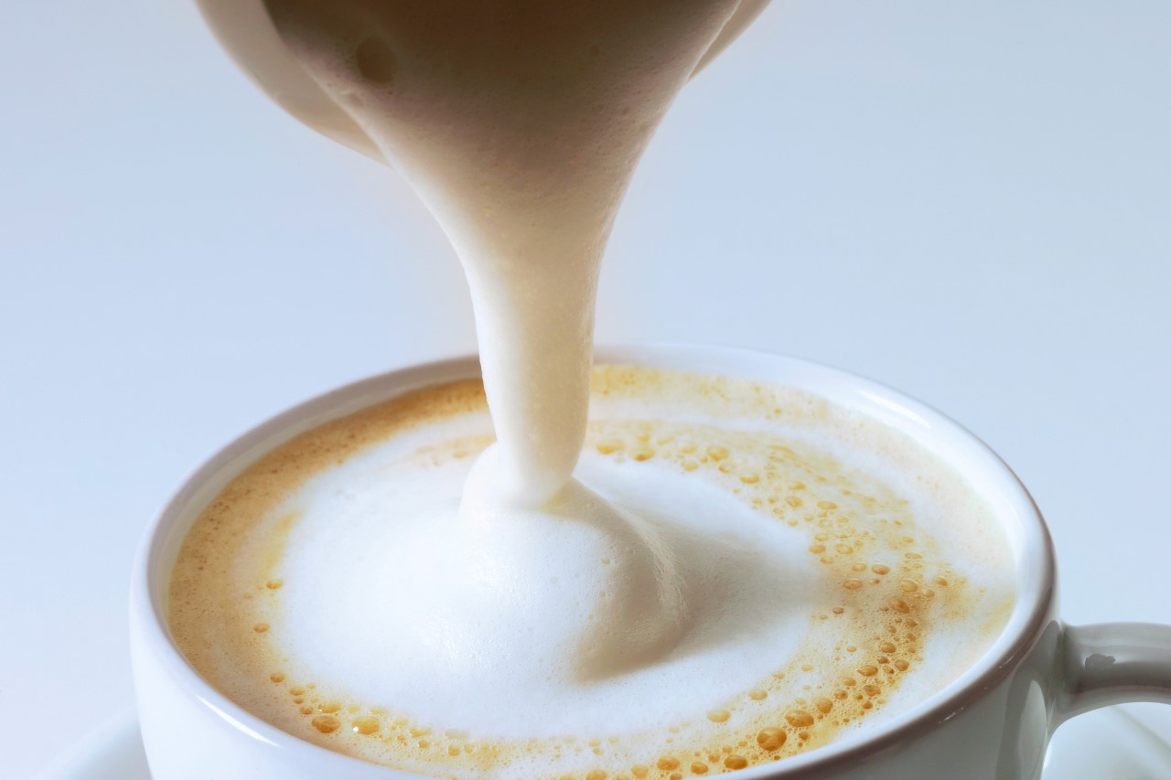 Melk opschuimen