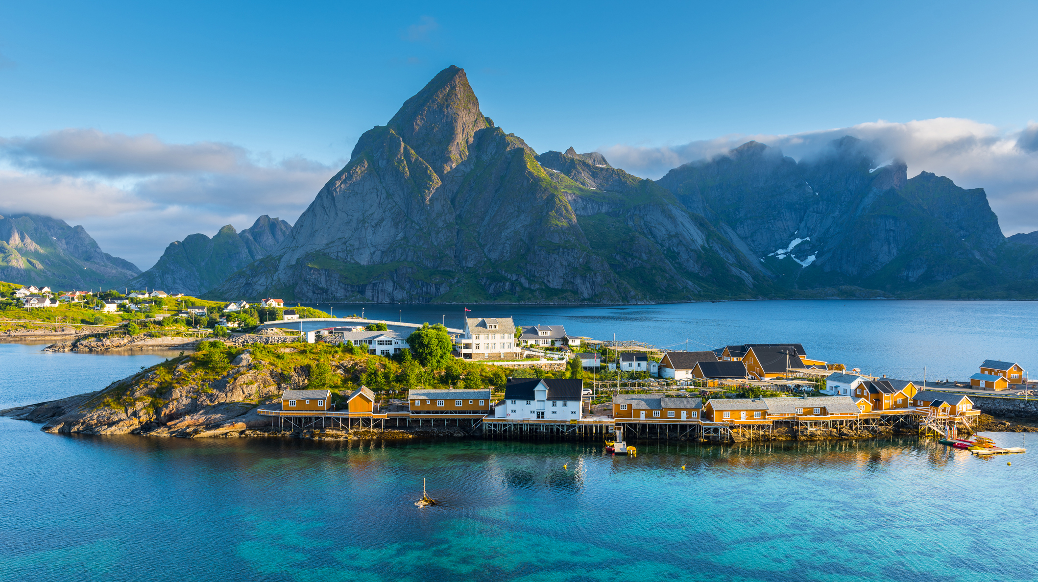 LOFOTEN SUMMER LANDSCAPE