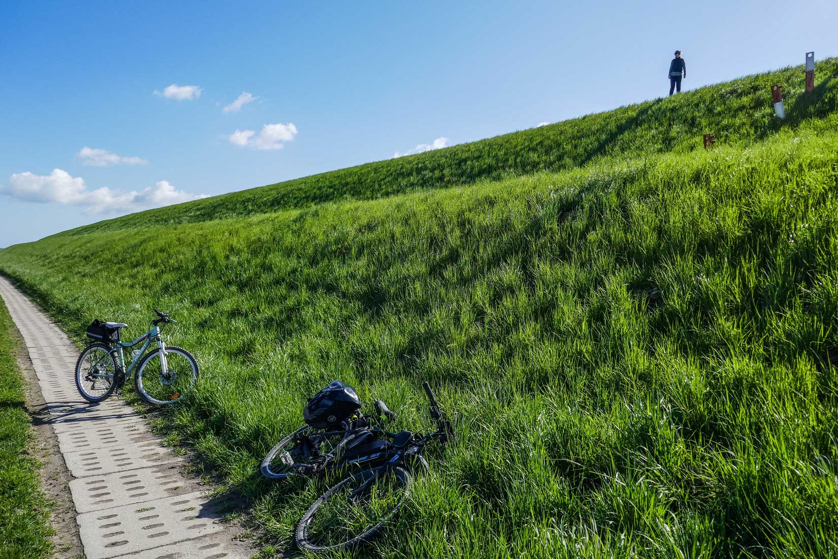 fietsen met navigatie