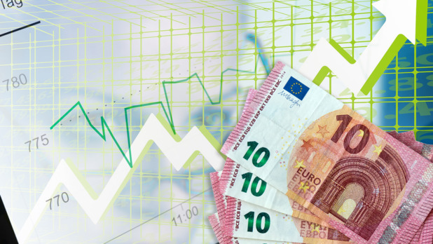 Geld euro mensen