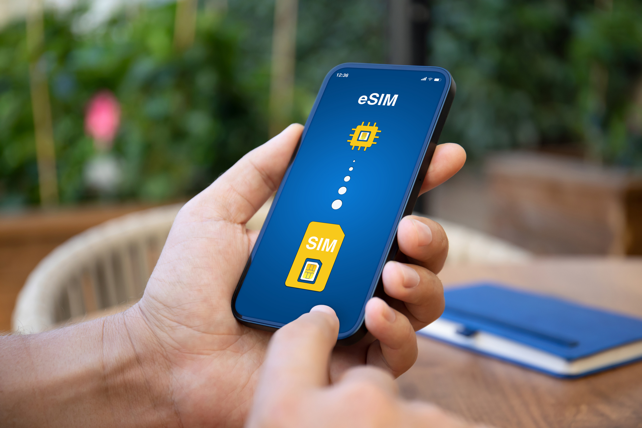 e-sim telefoon kaart