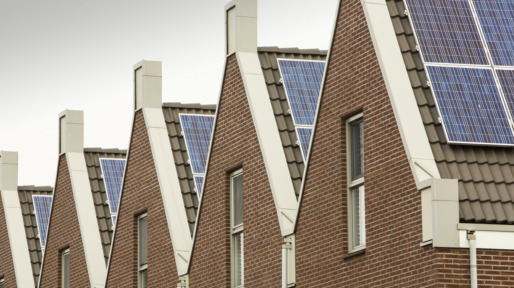 Sun city suburb in Heerhugowaard