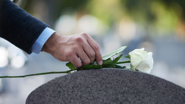 Paying his respects…