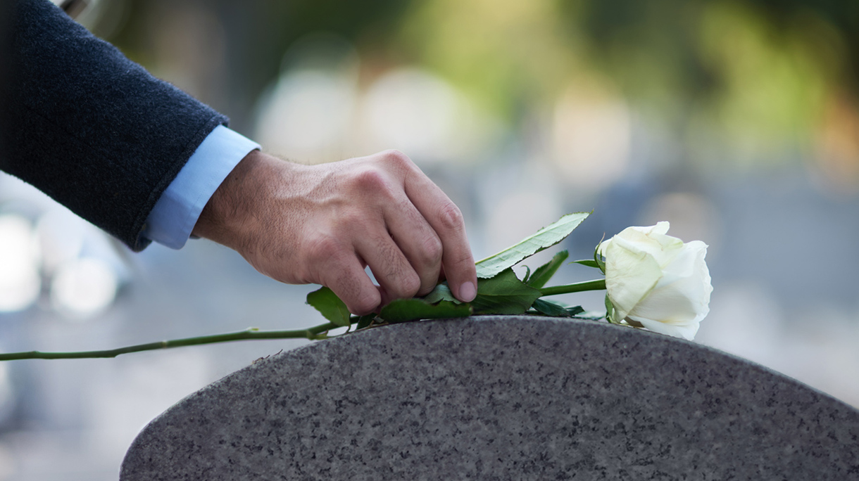 Paying his respects…