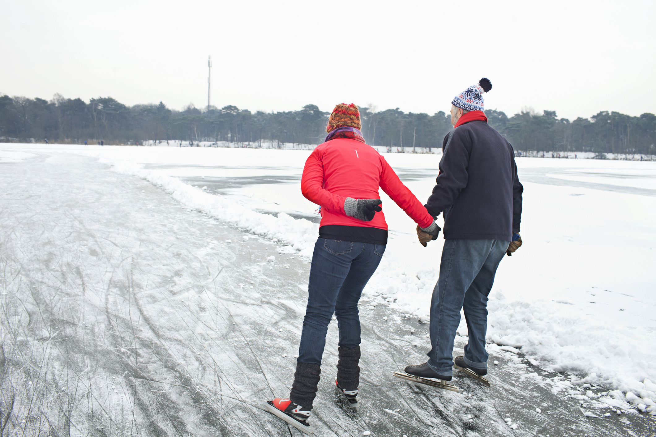 schaatsen op natuurijs