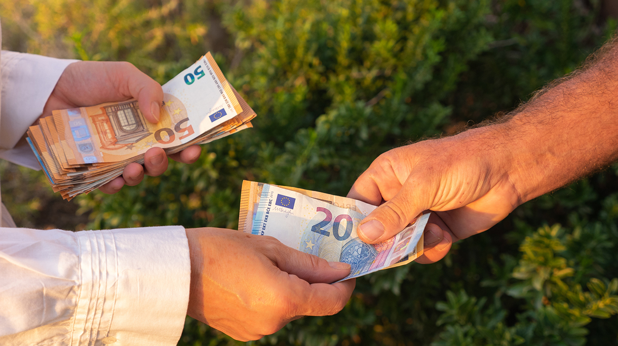 Euro uitwisselen