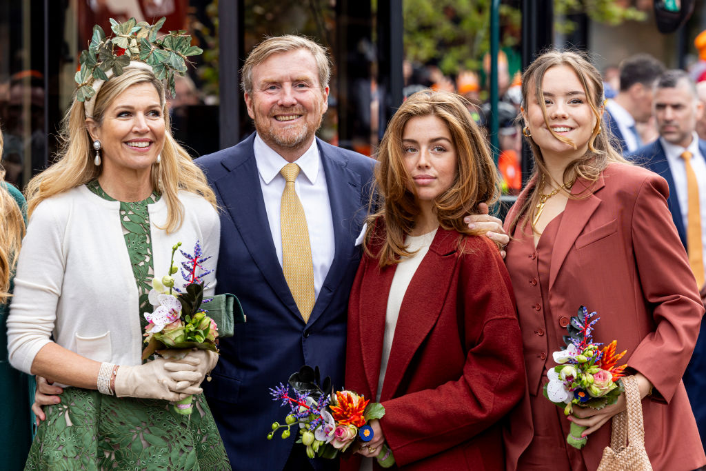 Koning en zijn gezin, zonder Amalia