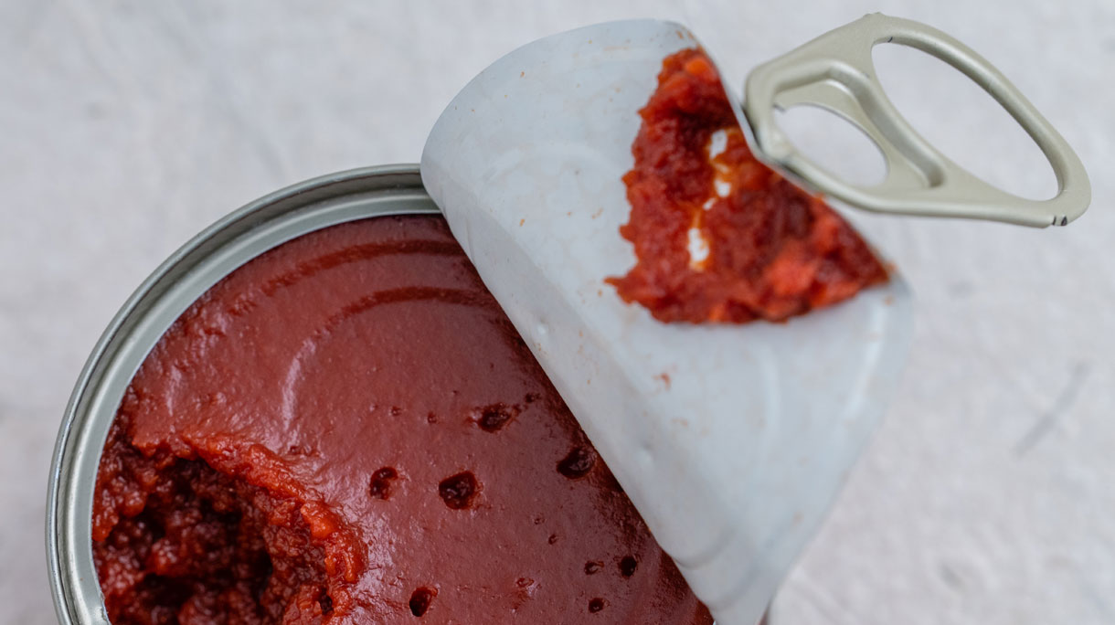 blikje tomatenpuree