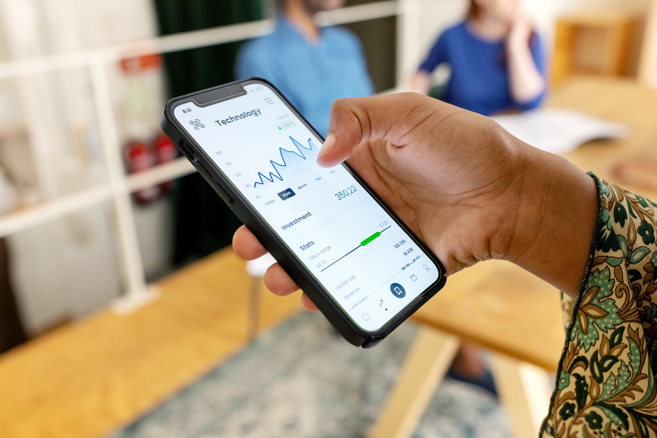Beleggen mobiele telefoon