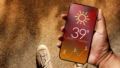 Smartphone bij zeer heet weer