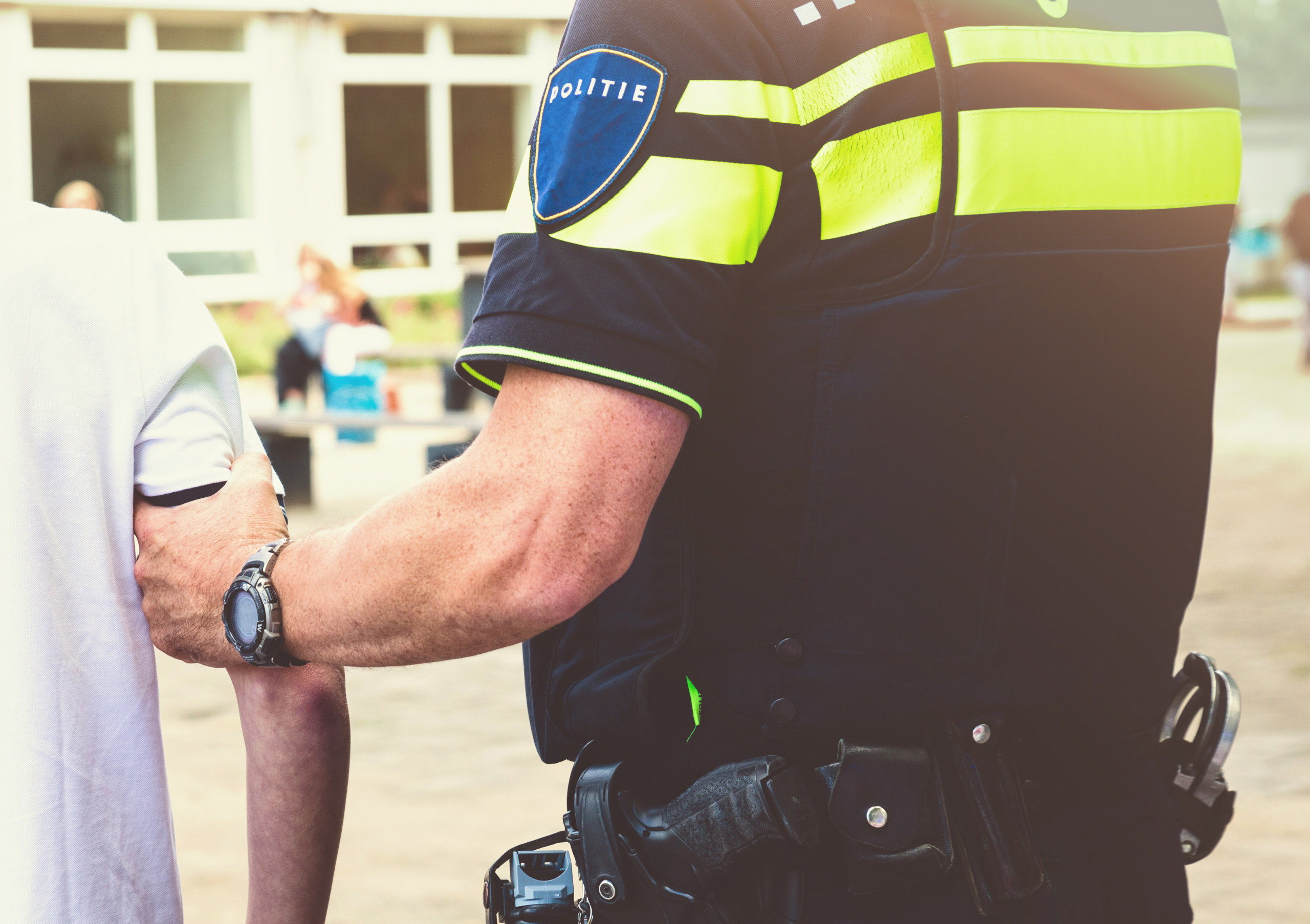 Politie Nederland arrestatie