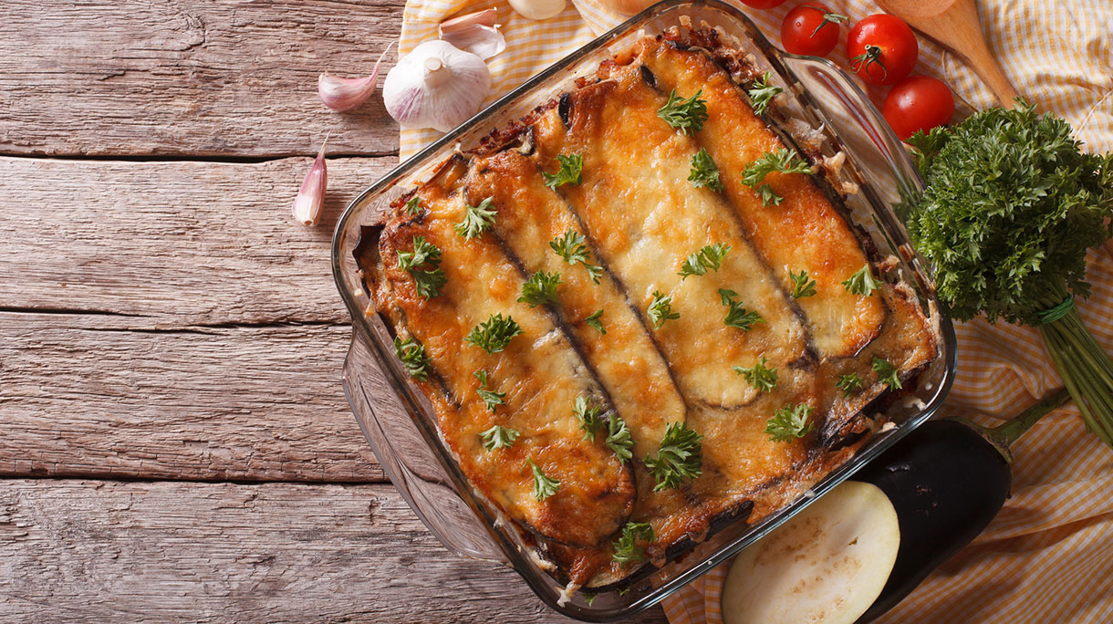 Moussaka typisch Grieks gerecht