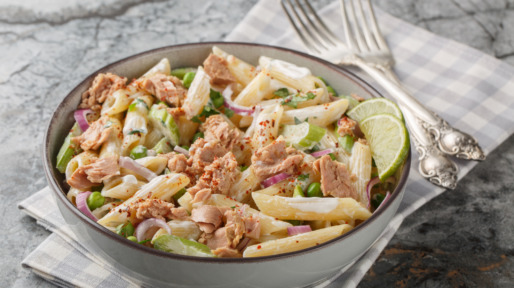 Penne met tonijn