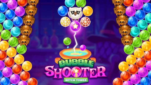 Bubble Shooter Witch Tower