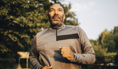 sportende man