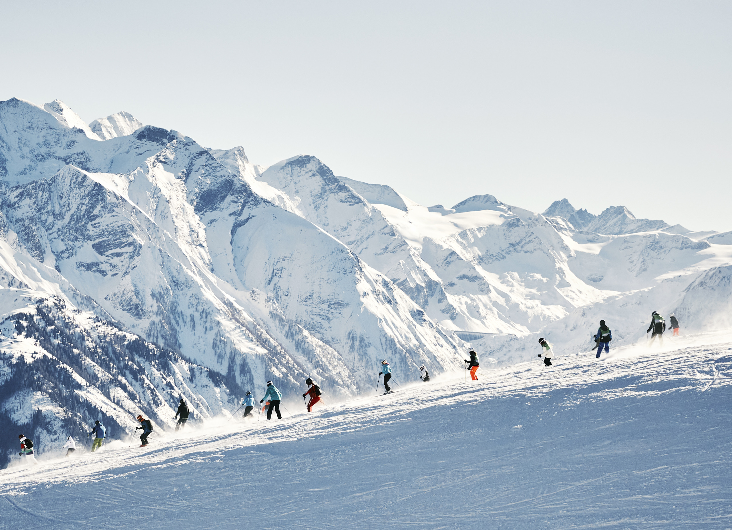 Wintersportgebied in Oostenrijk