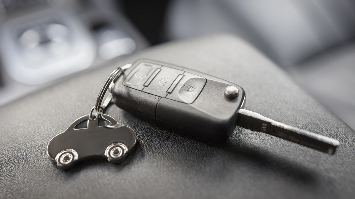 Car shape keyring and remote control key