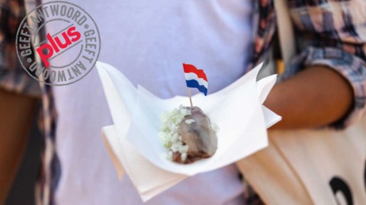 man een zoute haring