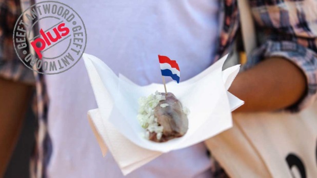 man een zoute haring