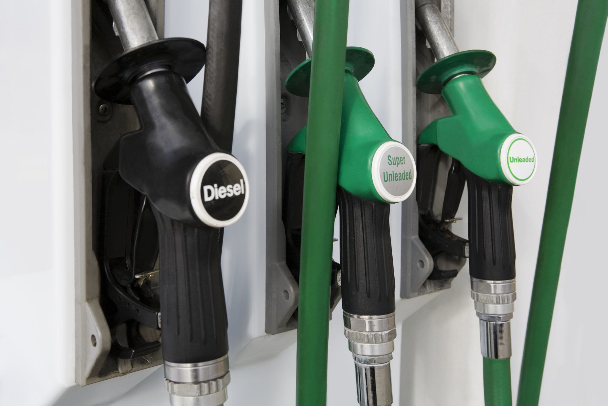 Diesel aan de pomp
